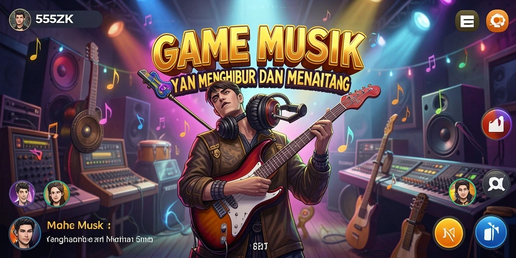 Tampilan gameplay 555ZK yang menarik dan interaktif.