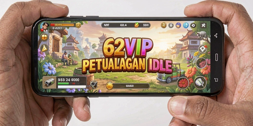 Tampilan gameplay Idle yang menarik di 62VIP.