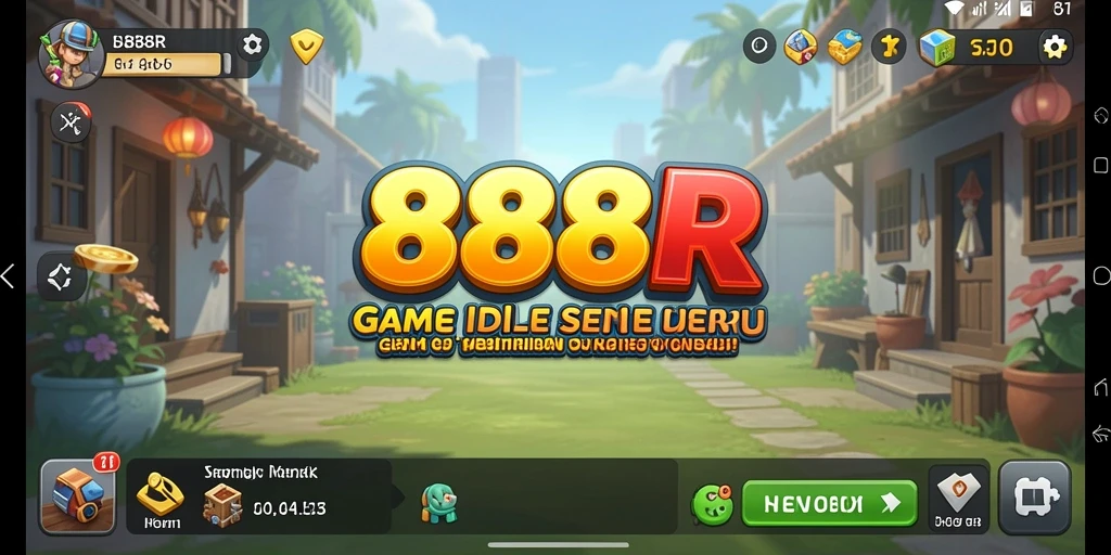 Tampilan gameplay seru dan visual yang memikat dari 888R.