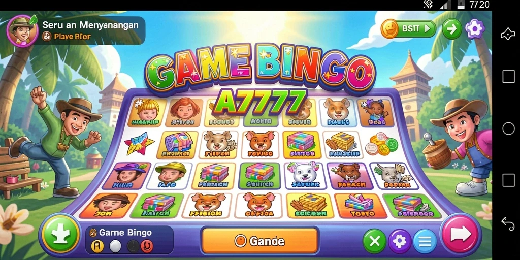 Tampilan gameplay A7777 yang seru dan interaktif.