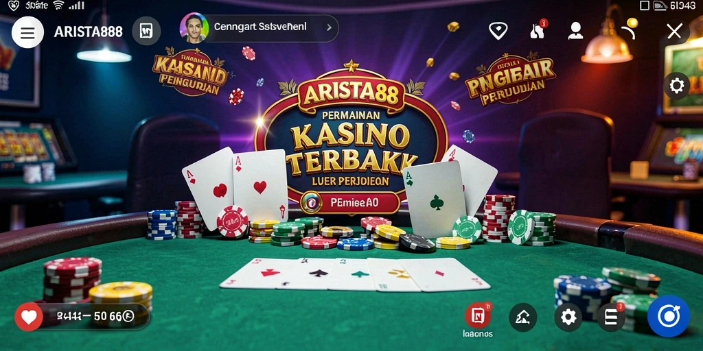 Tampilan gameplay ARISTA88 yang mengasyikkan dan interaktif.