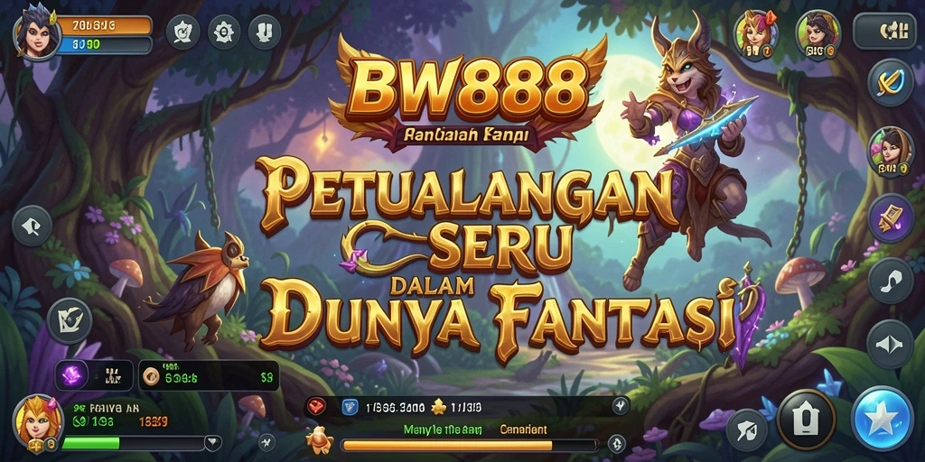 Tampilan gameplay BW888 dengan petualangan yang mendebarkan.