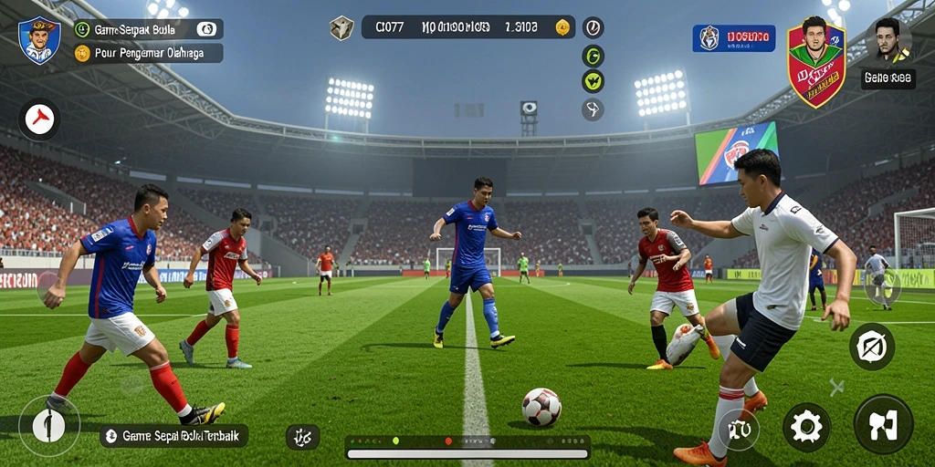 Tampilan gameplay dari C0077 yang seru dan mendebarkan.