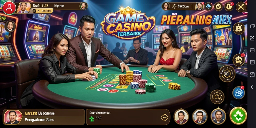 Tampilan gameplay yang seru dan interaktif di F32 Live Casino.