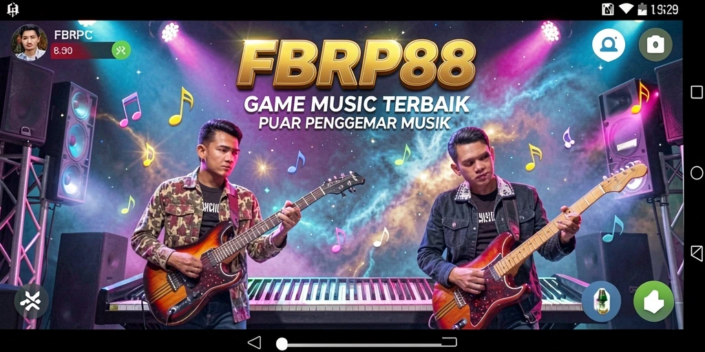 Tampilan gameplay FBRP88 yang interaktif dan penuh warna.