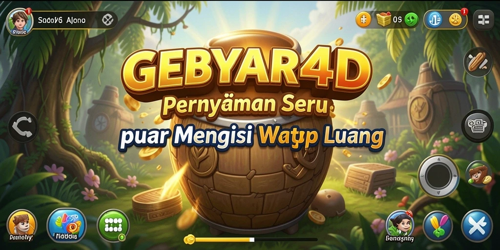 Tampilan gameplay menarik dalam GEBYAR4D dengan tantangan seru.
