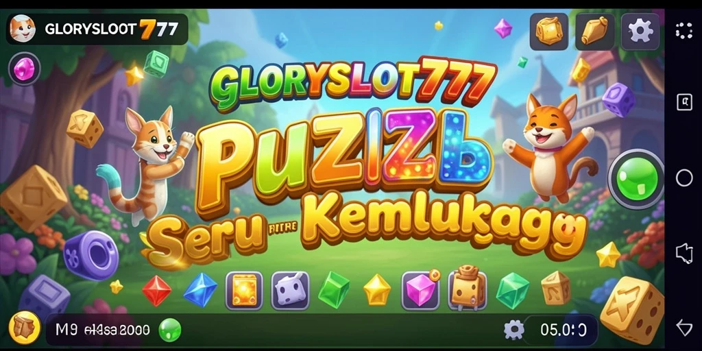 Tampilan gameplay seru dari GLORYSLOT777 dengan berbagai level.