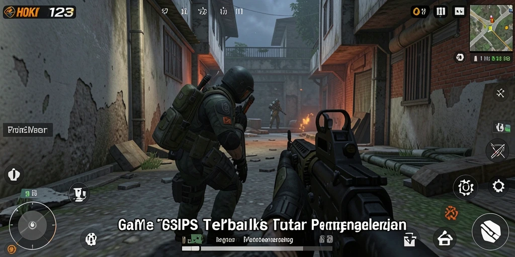 Tampilan gameplay menegangkan dari HOKI123 dengan aksi seru.