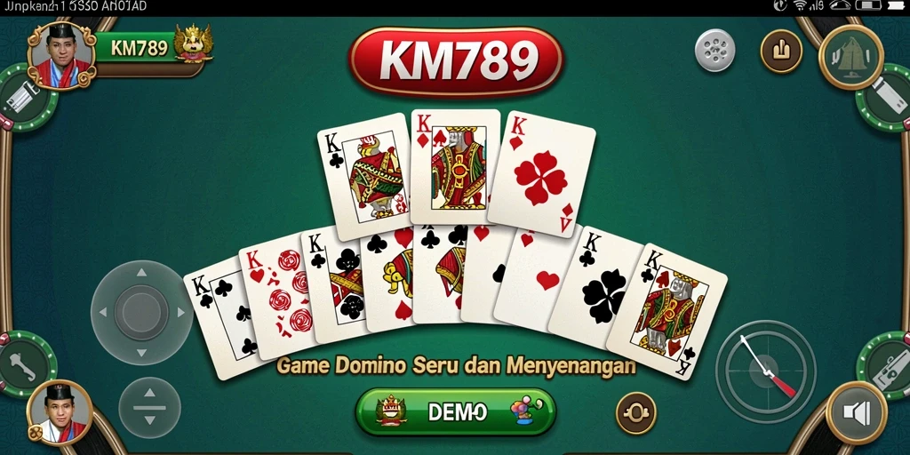 Tampilan permainan Domino yang seru dan interaktif.
