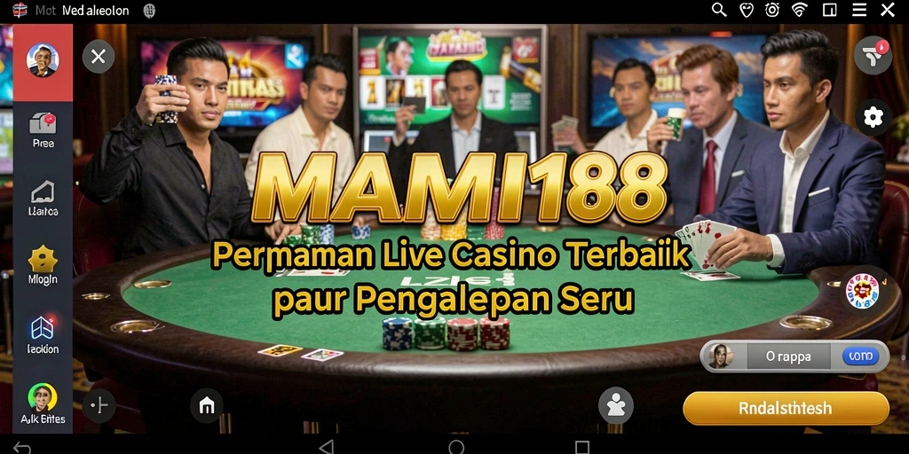 Tampilan gameplay Live Casino yang mengasyikkan di MAMI188.