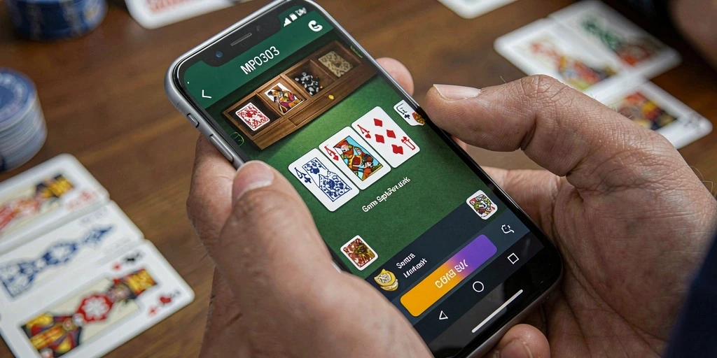 Gambaran gameplay Gaple yang seru dan interaktif di MPO303.