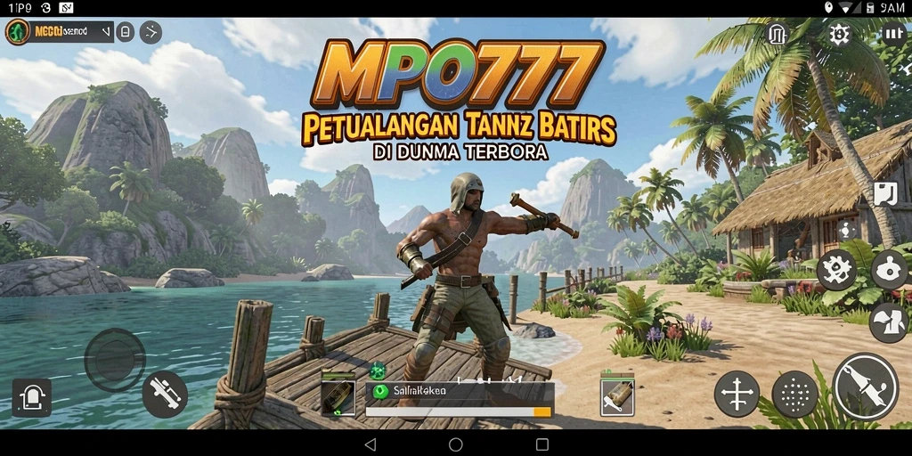 Screenshot MPO777 menampilkan aksi eksplorasi di dunia terbuka.