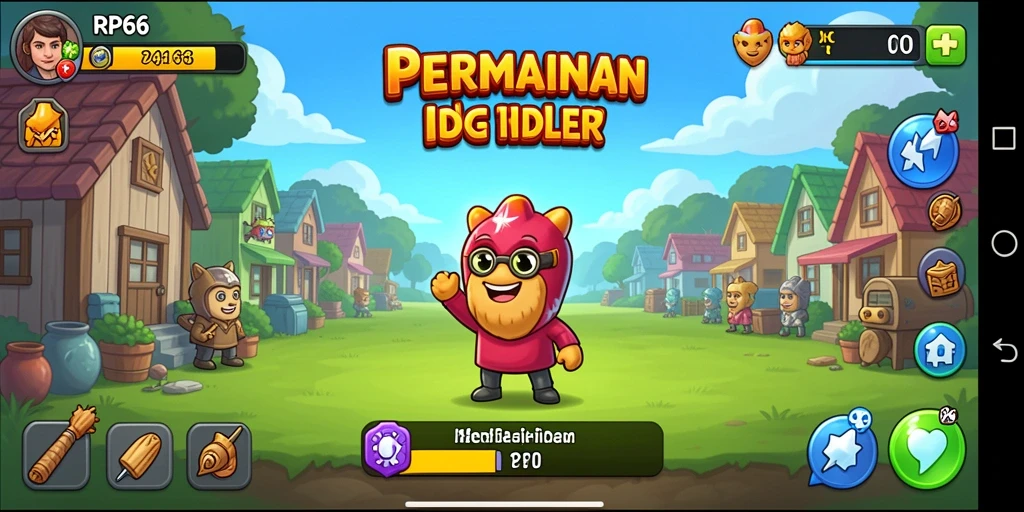 Tampilan gameplay RP66 yang mendebarkan dan penuh warna.