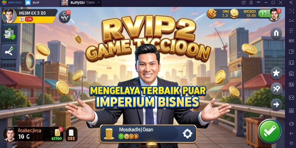 Screenshot menampilkan gameplay Tycoon yang menarik dan dinamis.