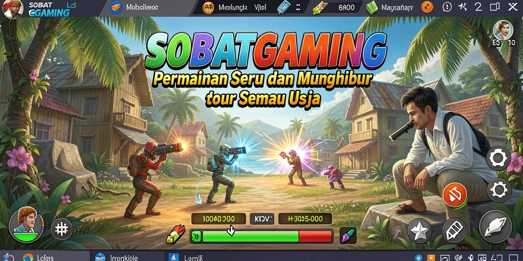 Tampilan menarik dari gameplay SOBATGAMING yang mendebarkan.