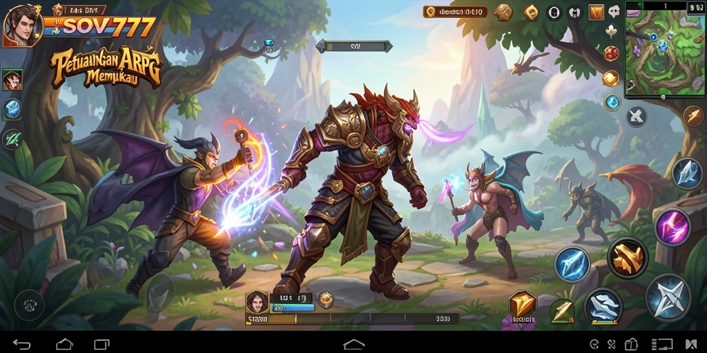Gameplay seru dalam SOV777 dengan pertempuran yang mendebarkan.