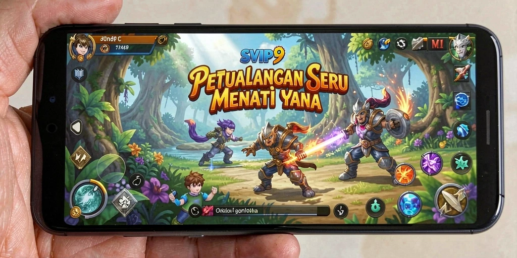 Screenshot gameplay SVIP9 yang menampilkan petualangan seru.