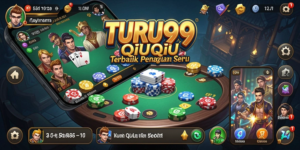 Tampilan gameplay TURU99 dengan suasana seru.