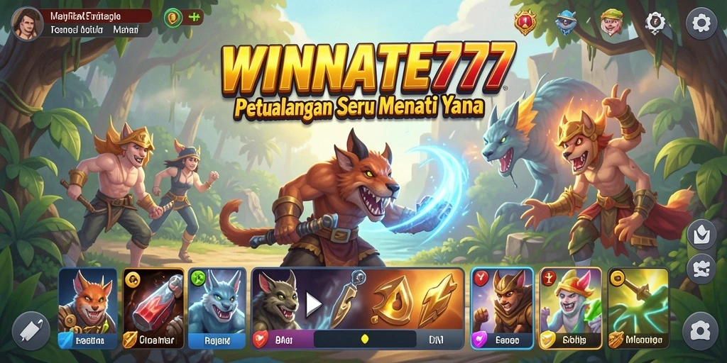 Gameplay menegangkan dan penuh petualangan dalam WINRATE777.